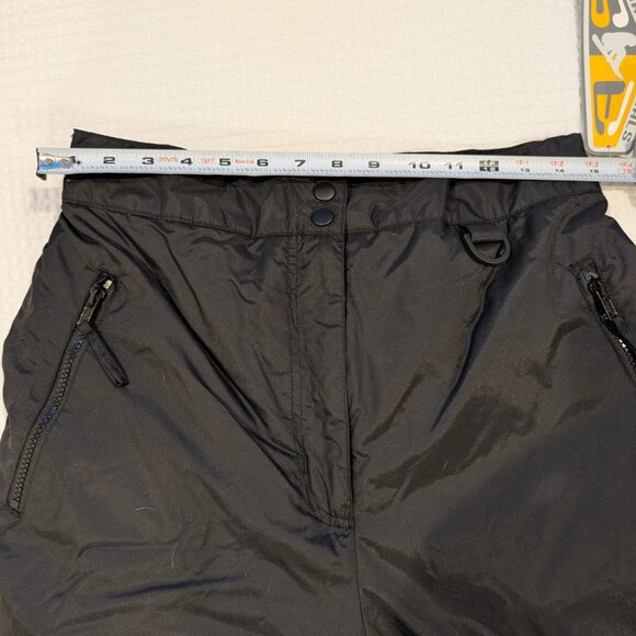 Sport Essentials Ladies Insulated Snow Pants – Size L – Black – Ripstop Nylon - Picture 6 of 8